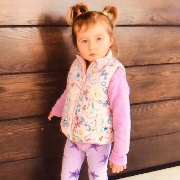 MOTHER Other - MOTHER pink puffer fleece-lined jacket . 2T-3T